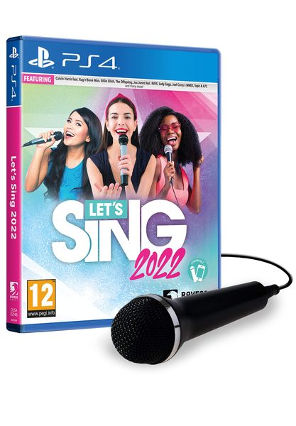 Let's Sing 2022 including 1x Microphone (PS4)