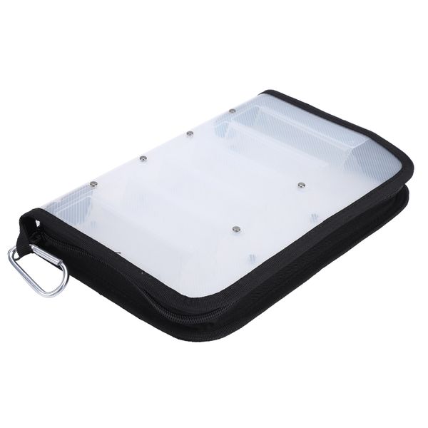 Transparent 12-Compartment Wood Shrimp Bag