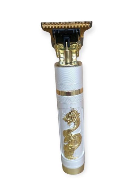 White Portable Rechargable Professional Dragon Hair Clipper