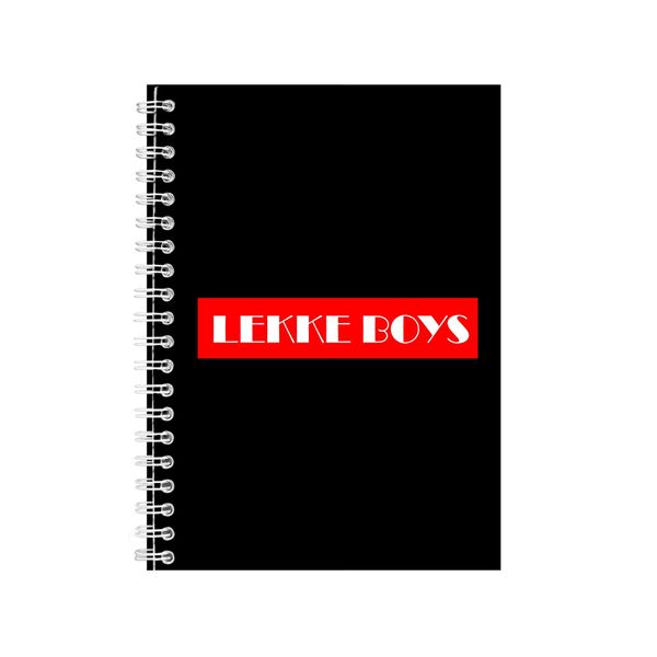 Lekke Boys Notebook Afrikaans Gift Idea Writing Book Notepad Pad 49