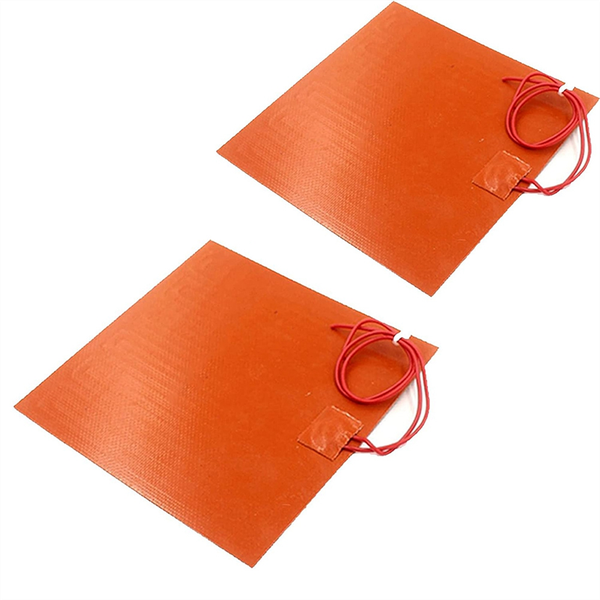 2PCS Heating Pad, 12V 30W Heating Baking Mats 200 Max (100X100mm)