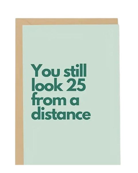 Birthday Card Funny - Green