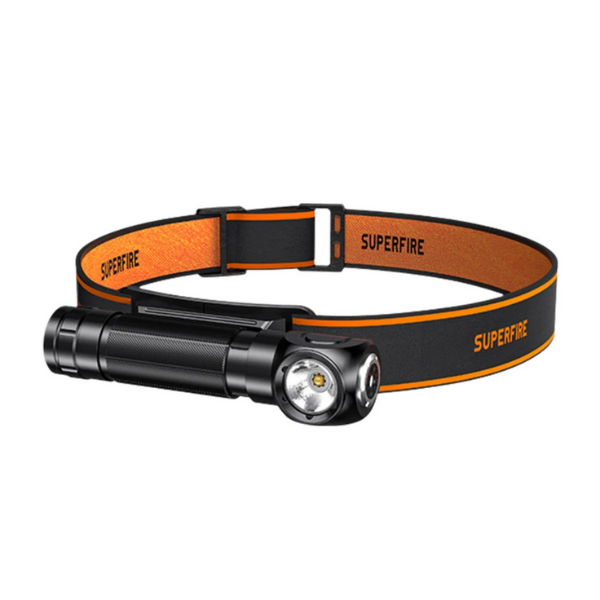 SUPERFIRE TH04-S Magnetic Rechargeable Headband Flashlight