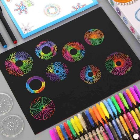 Deluxe Spirograph Drawing Set (Deluxe Set)