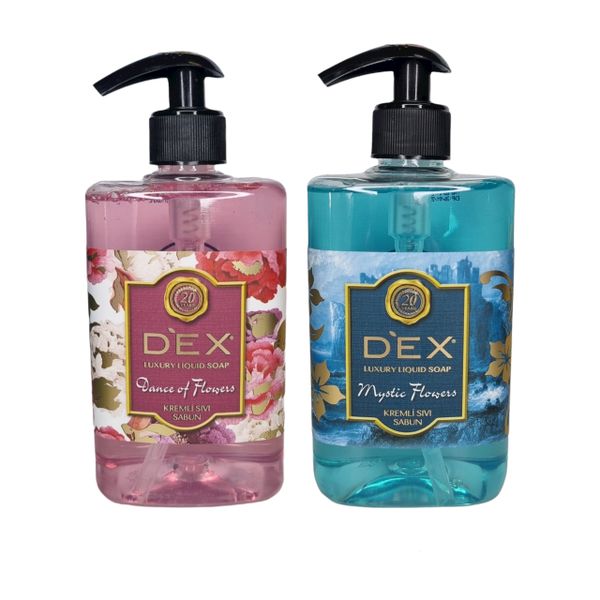 Dex Luxury Liquid Hand Soap 2 in1 Mix Pack Mystic Flowers/Dance of Flowers
