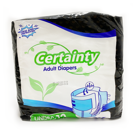 Certainty Unisex Adult Nappies Size XLarge 127 165 cms Daily Sale Shop