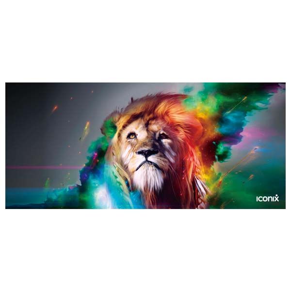 Iconix Colour King Full Desk XL Coverage Gaming and Office Mouse Pad