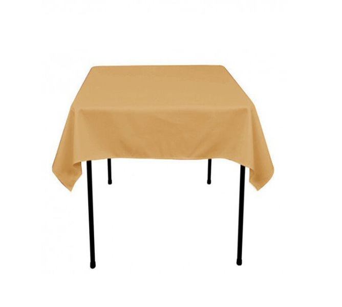 1.5 Gold Square Tablecloth