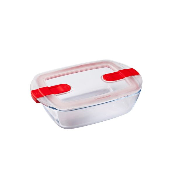 Pyrex Cook &amp; Heat Rect. Roaster with lid 23x15cm