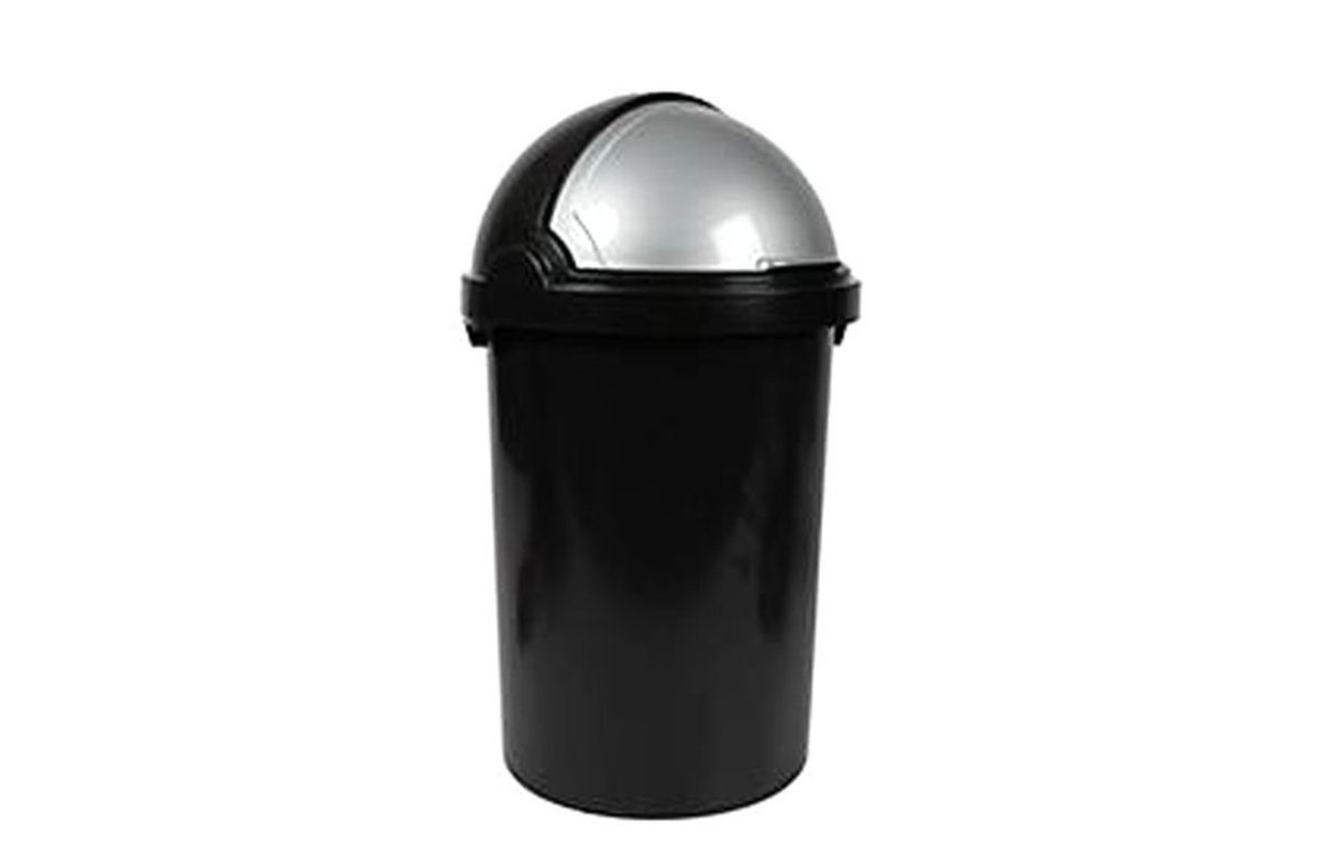 FlipTop Dustbin 50L Black Shop Today. Get it Tomorrow!