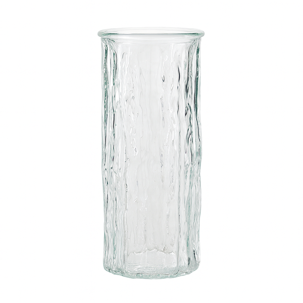 1 Pack - Modern Luxury Glass Vase - Transparent