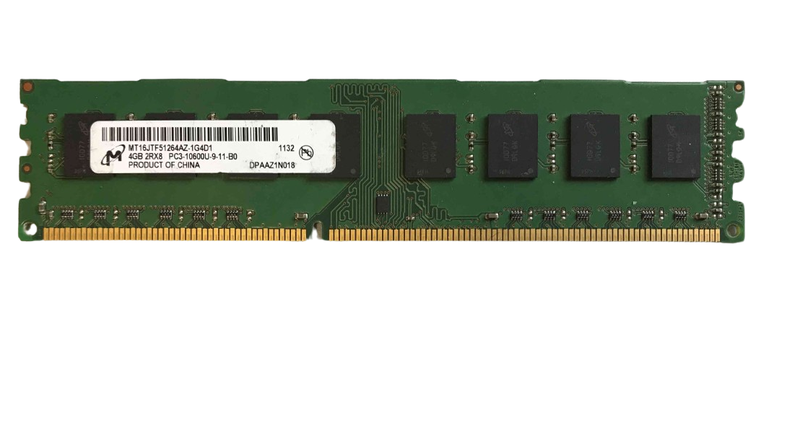 Micron 4GB PC3-10600U DDR3-1333Mhz Desktop Memory