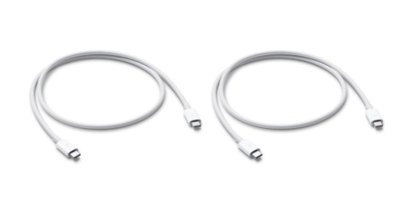 Two Type C to Type C 60W 5A PD Quick Charge Usb Charging Cable 1m