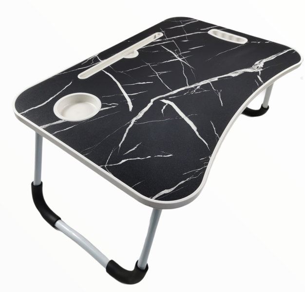 All-purpose Marble Print Foldable Table Laptop Desk Bed Tray