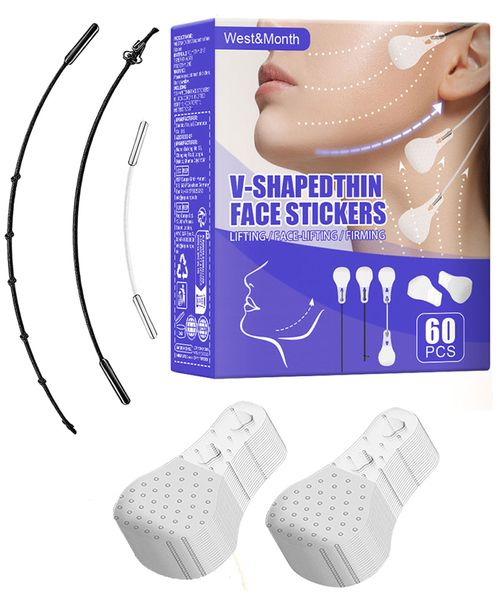 Face Lift Tape, High Elasticity Facelift Tape for Hiding Facial Wrinkles