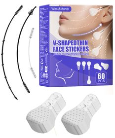 Face Lift Tape, High Elasticity Facelift Tape for Hiding Facial