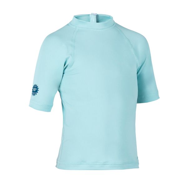 Nabaiji Baby Short-Sleeved Anti-UV T-Shirt - Light Blue