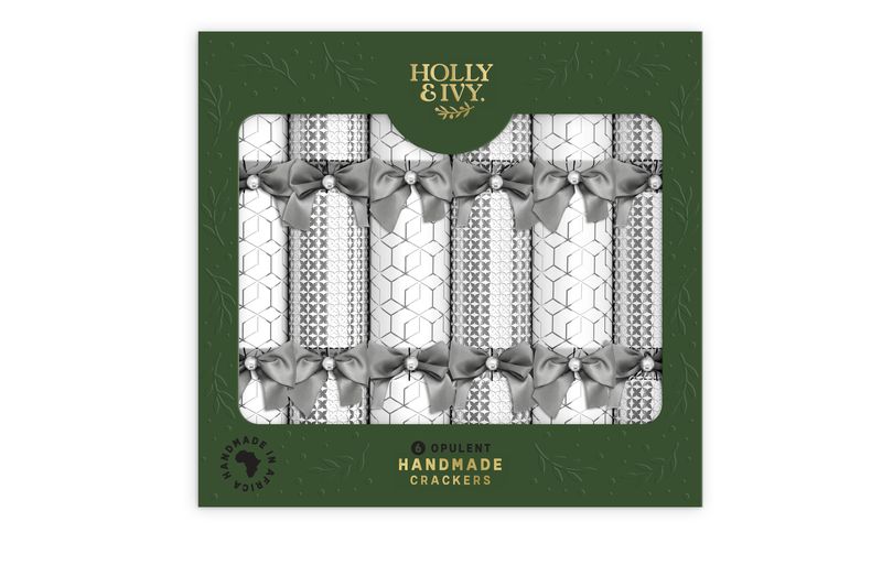 Opulent - Silver Geometric Patterns