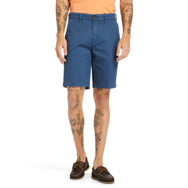 Timberland Squam Lake Stretch Chino Shorts For Men In Blue