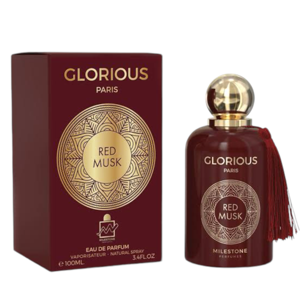 Milestone Glorious Paris Red Musk 100ml Eau De Parfum