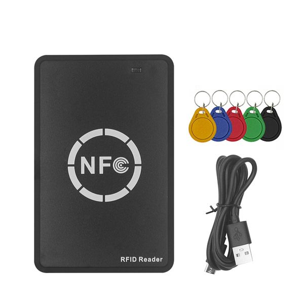 Rfid Nfc Smart Chip Reader+5Xuid Keychain Copier Rfid Duplicator