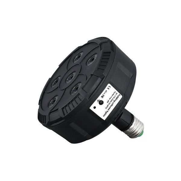 AB-WT03 6 RGB LED E27 Mini Stage Light With Remote Control 6W