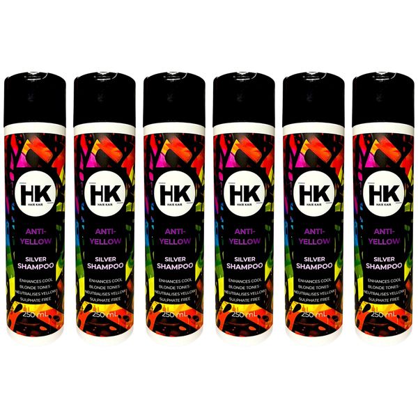 HK Sulphate Free Anti-Yellow Silver Shampoo - 250ml