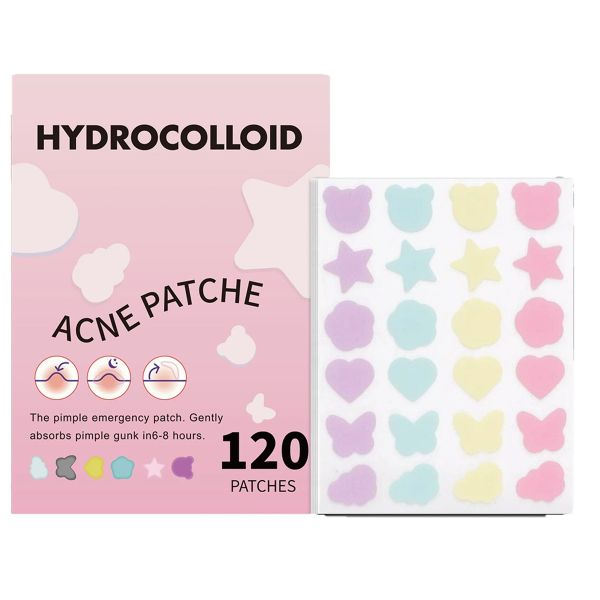 120-Piece Acne Patch Zit Stickers for Face - Protect Acne &amp; Reduce Redness