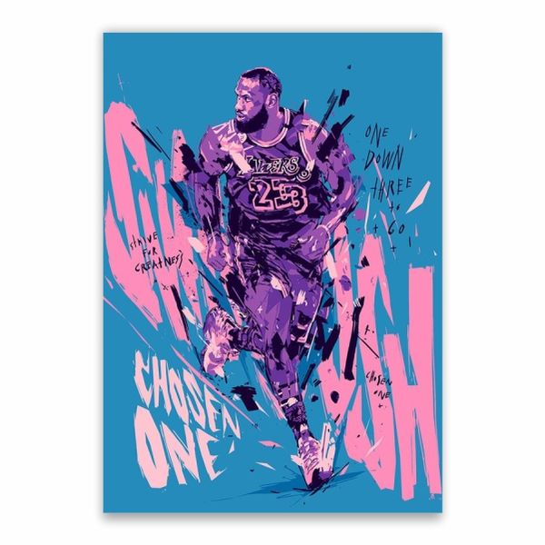 Lebron James Chosen One Poster - A1