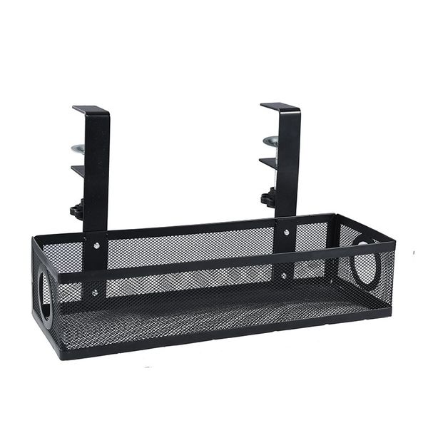 YB Sparkle Under-Desk Metal Cable Organizer Stationary Management Rack