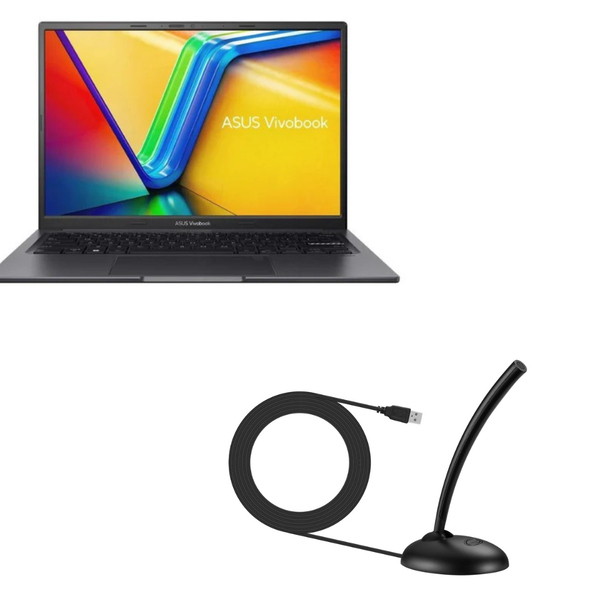 ASUS Vivobook 14X OLED i5 RTX 2050 + USB Mic Creator&amp; Streaming Bundle