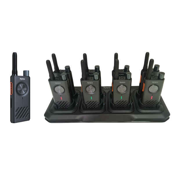 Hytera Series S1 Two-Way Radio - Bundle Pack of 8 (Walkie Talkie)