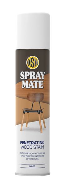 Spraymate Woodstain Café Brown 250ml