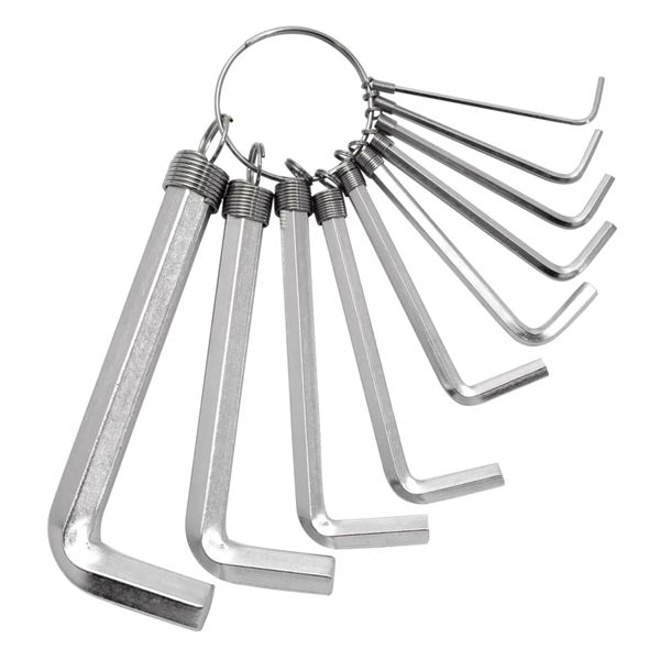 Dekton 10 Piece Hex Key Set
