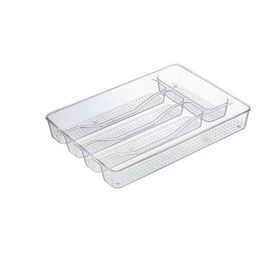 Acrylic Cutlery Organizer - 33 x 4.5 x 24cm | Shop Today. Get it ...