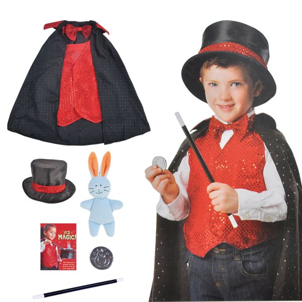 Magician Costume With Accessories