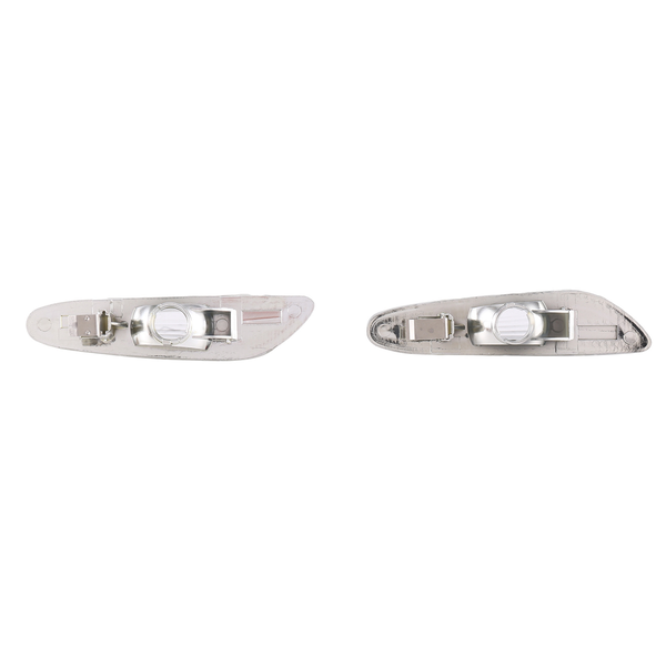Clear Fender Side Marker Lights Indicator Turn Signal Compatible with Bmw