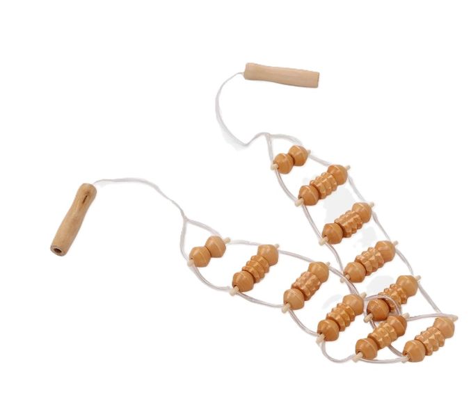 Massage &amp; Anti Cellulite Wooden Belt Tool