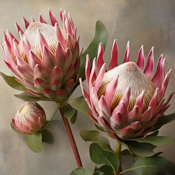 Canvas Wall Art - 1000 x 1000 - Proteas