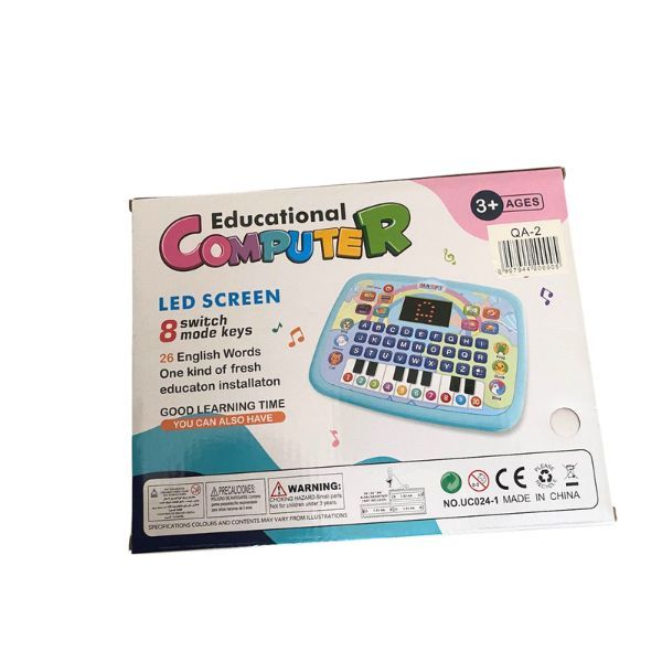 Kids Educational Laptop with LED Screen - Early Learning Computer 3+ Years