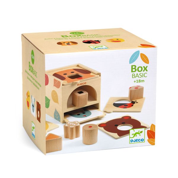 Djeco Shape Sorter - BoxBasic