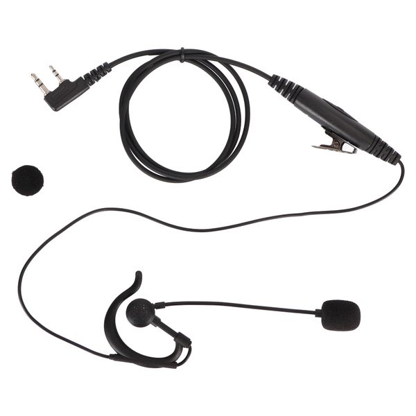 K Head Universal Walkie Talkie Headset Compatible with Baofeng