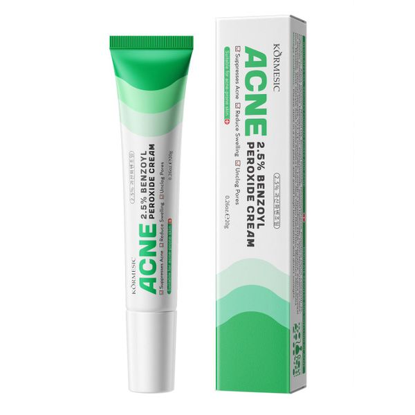 2.5% Benzoyl Peroxide Acne Treatment Cream - 20g