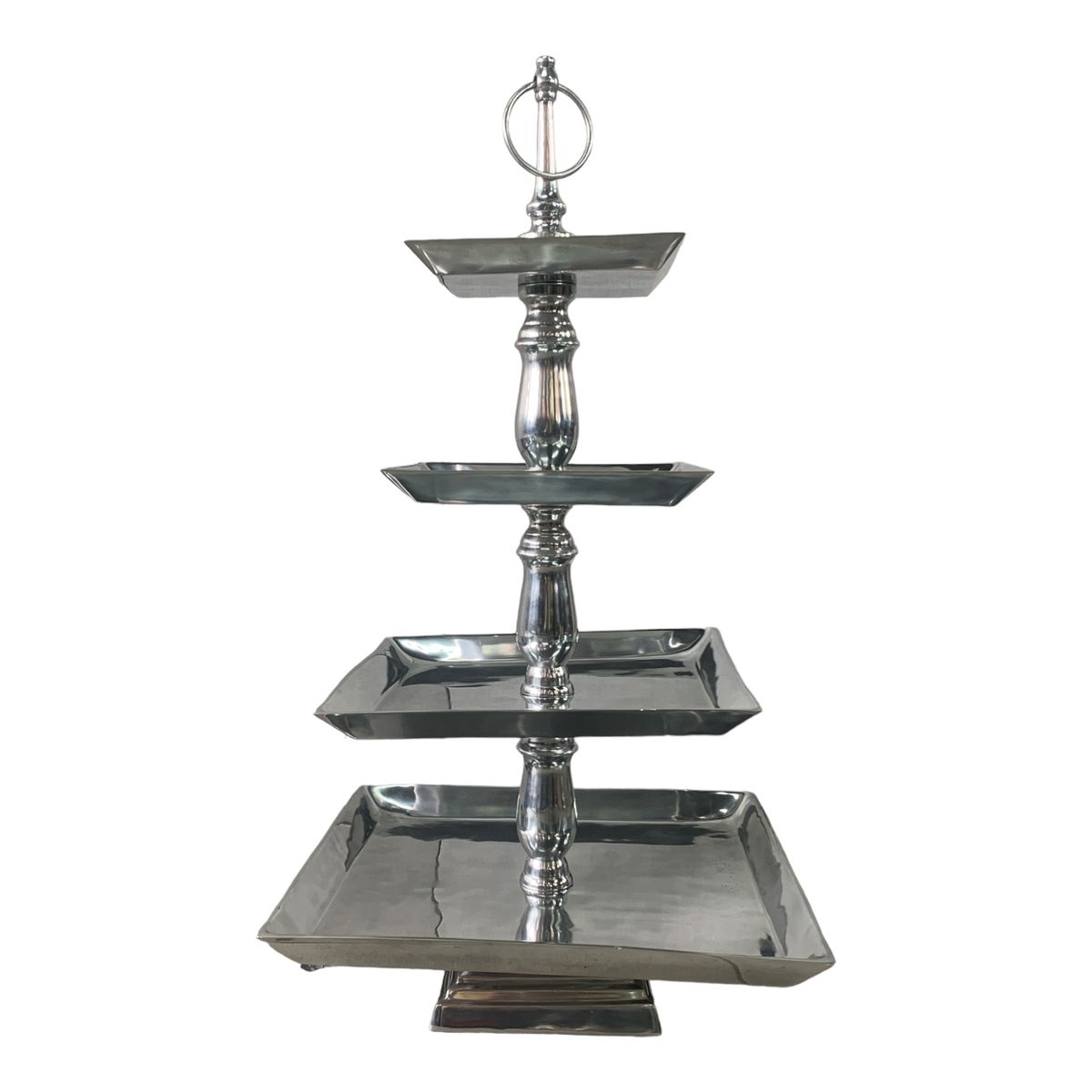 Cake Stand 95cm 4 Tier Square Aluminium Shop Today Get It Tomorrow   S Zoom.file