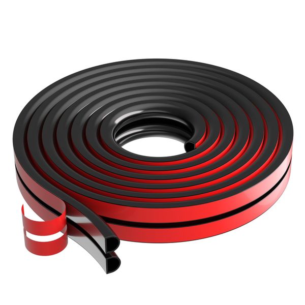 6M Rubber Door Weather Stripping Seal