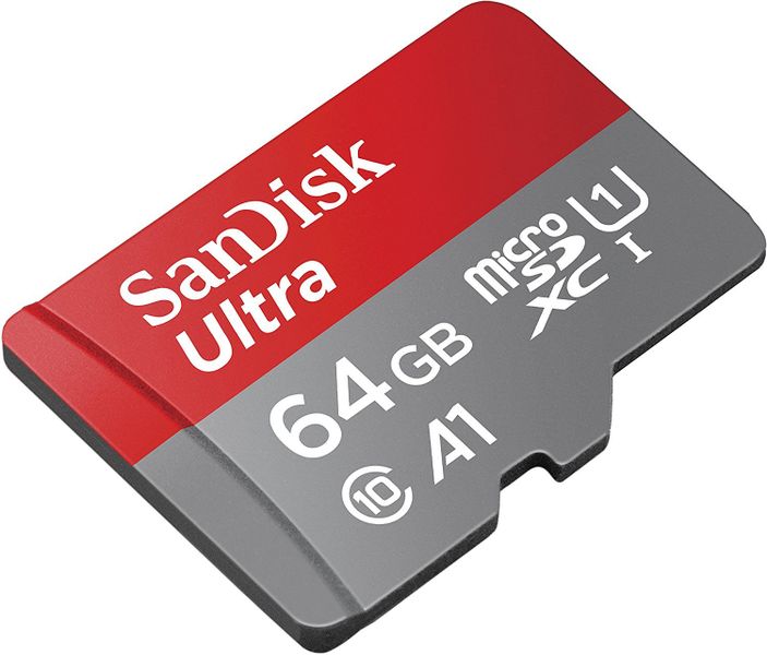 SanDisk Ultra Android MicroSDXC 64GB Class 10 A1 UHS-I Card