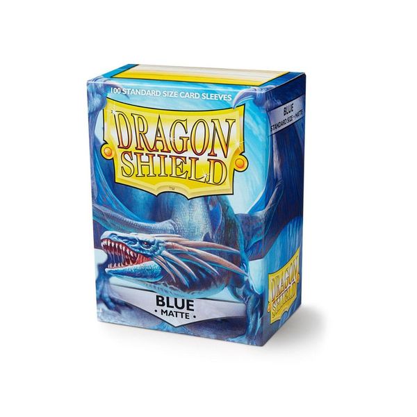 Dragon Shield Matte - Blue - 100 ct. in Box