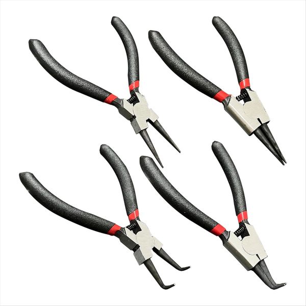 Small Snap Ring Pliers Set Mini Internal &amp; External Circlip Plier