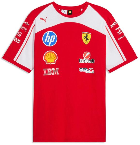 Puma - Men's Scuderia Ferrari F1 2026 Team T-Shirt - Red