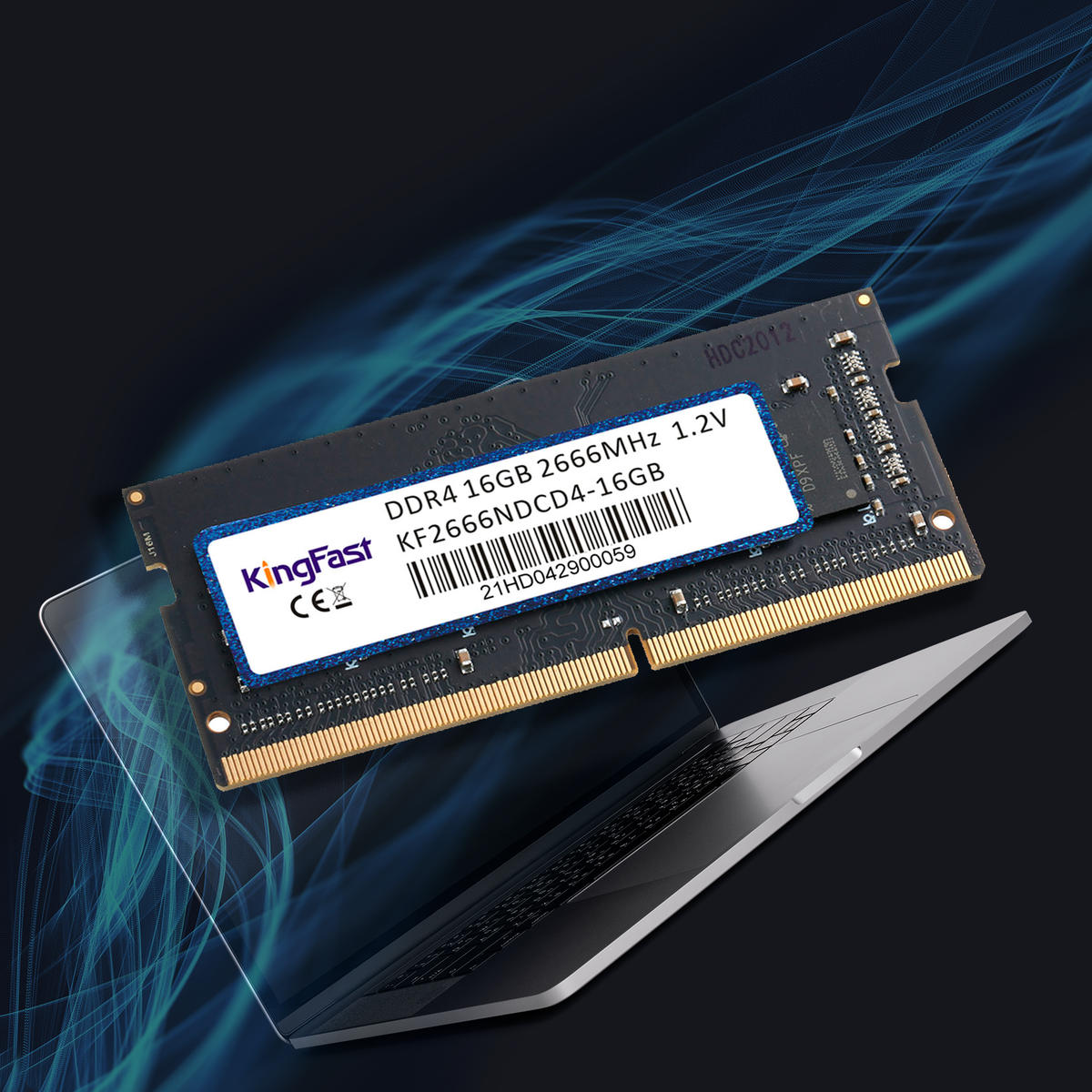 Kingfast 32GB DDR4 2666MHz SO-DIMM Laptop RAM Combo (2 x 16GB DDR4